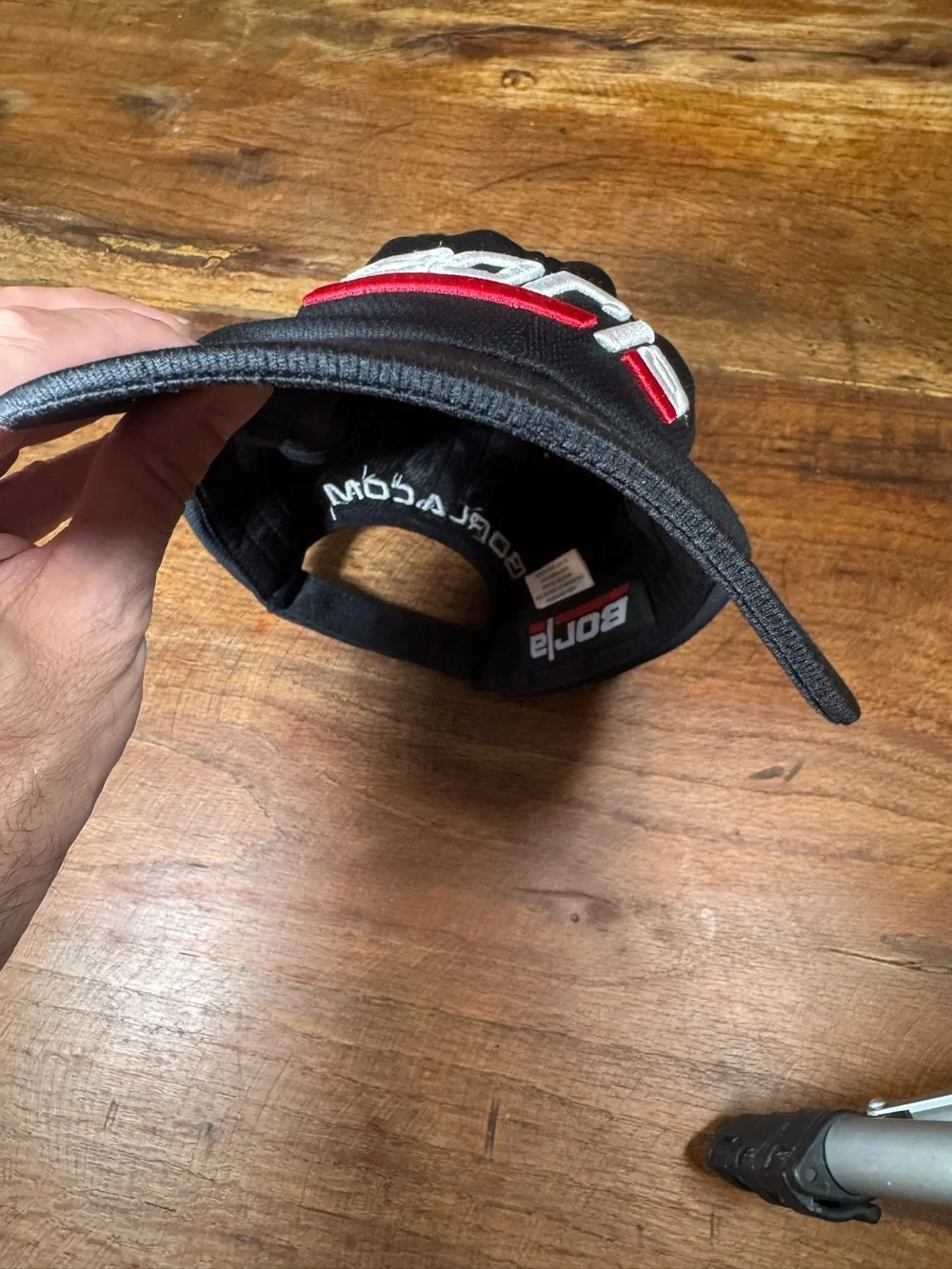 Borla Exhaust Motorsport car racing cap in black polyester